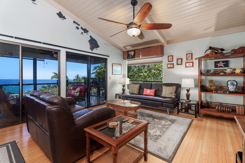 Kona Oasis Ocean Views, Chill Pool, AC, Beautiful 4 bedroom home - Beach Vacation Rentals in Kailua Kona, Hawaii on Beachhouse.com