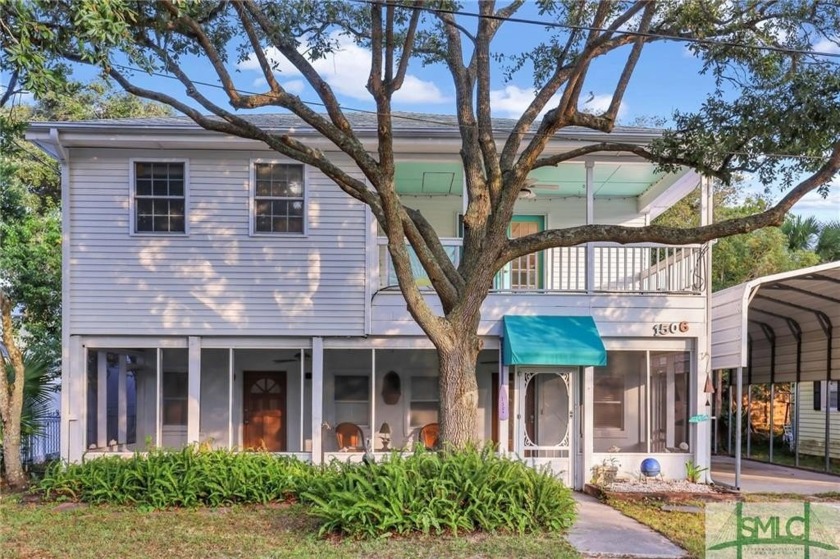 This unique, bright and airy home has amazing light and awesome - Beach Home for sale in Tybee Island, Georgia on Beachhouse.com