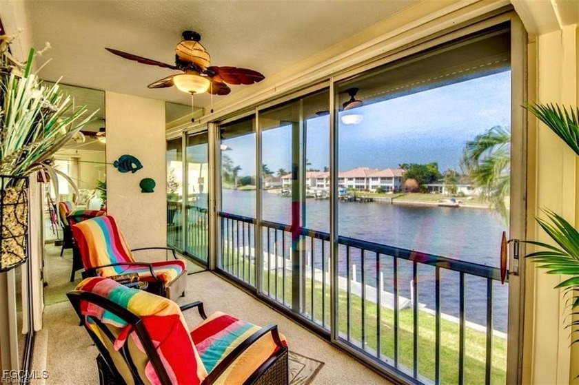 Situated on the second floor, this 2-bedroom, end-unit condo - Beach Condo for sale in Cape Coral, Florida on Beachhouse.com