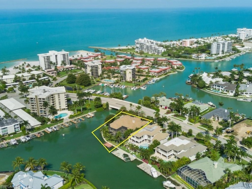 Superb location with 265-feet of breathtaking waterfront living - Beach Home for sale in Naples, Florida on Beachhouse.com