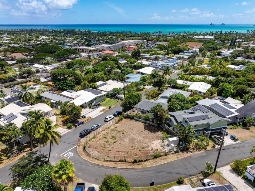 This corner lot is located at the end of Kalaheo Hillside in a - Beach Lot for sale in Kailua, Hawaii on Beachhouse.com