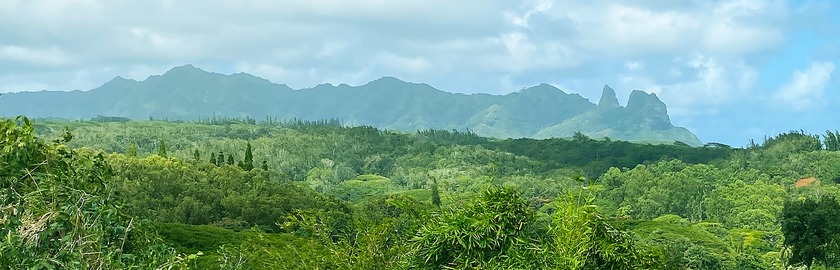 Expansive ocean, Kalalea Mountain and views toward the heart of - Beach Acreage for sale in Kapaa, Hawaii on Beachhouse.com