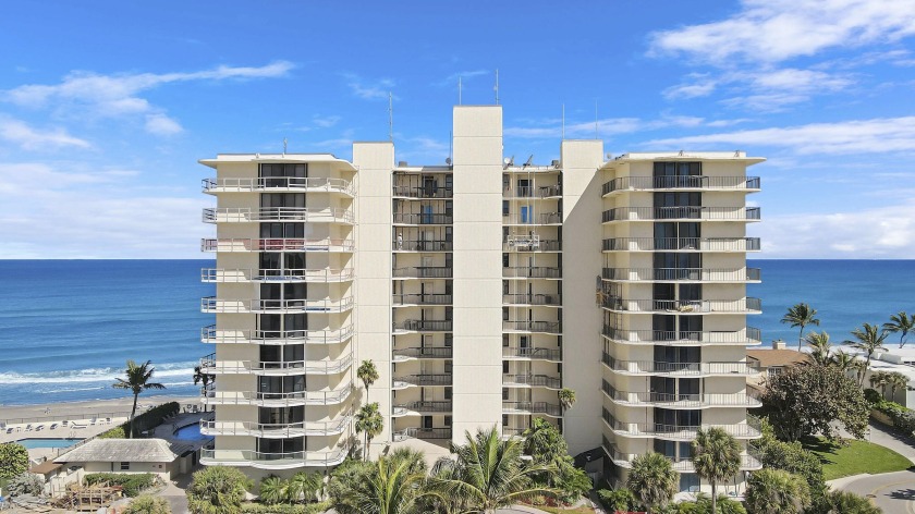 This rarely available corner residence on the 8th floor of Ocean - Beach Condo for sale in Tequesta, Florida on Beachhouse.com