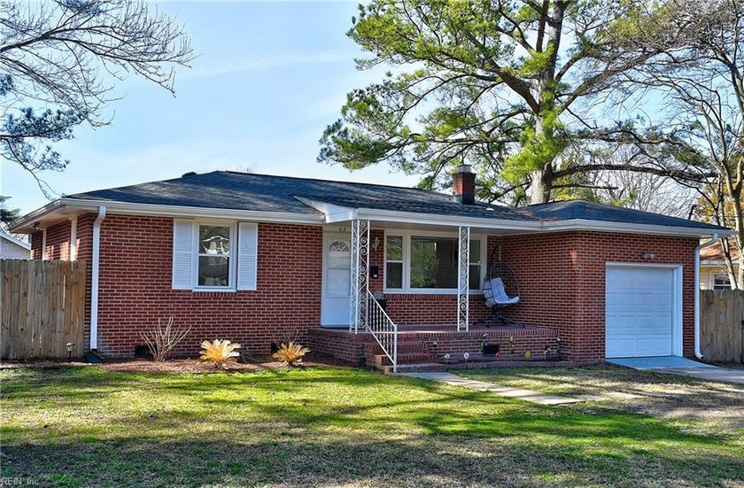 Charming, well-built brick ranch in the highly desirable - Beach Home for sale in Portsmouth, Virginia on Beachhouse.com