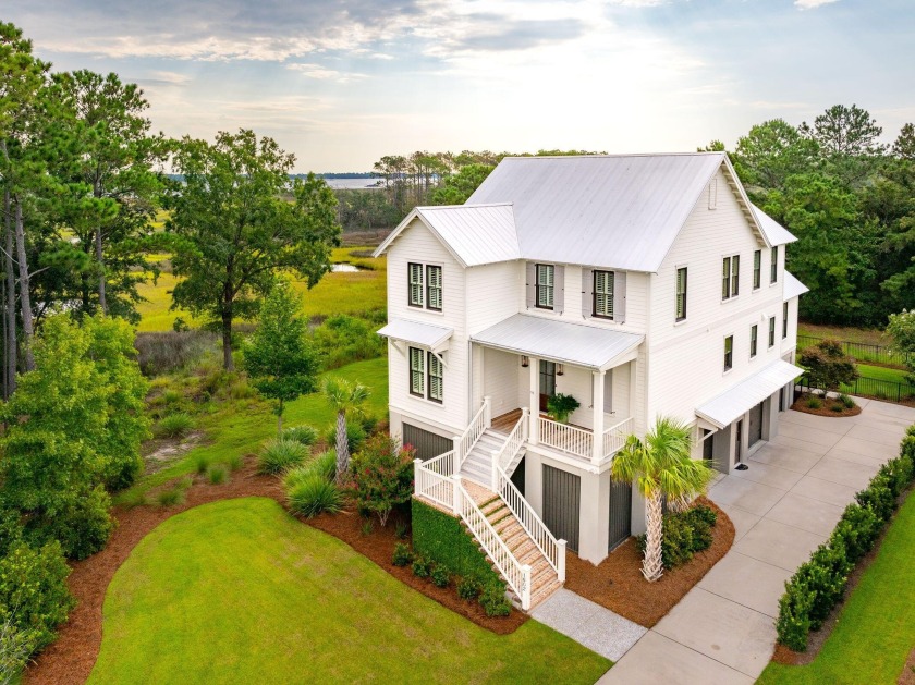 Stunning custom-built home situated on the banks of the Stono - Beach Home for sale in Johns Island, South Carolina on Beachhouse.com