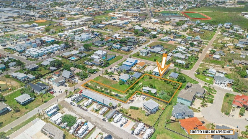 Remarkable opportunity in the heart of Old Town. This expansive - Beach Lot for sale in Port Aransas, Texas on Beachhouse.com