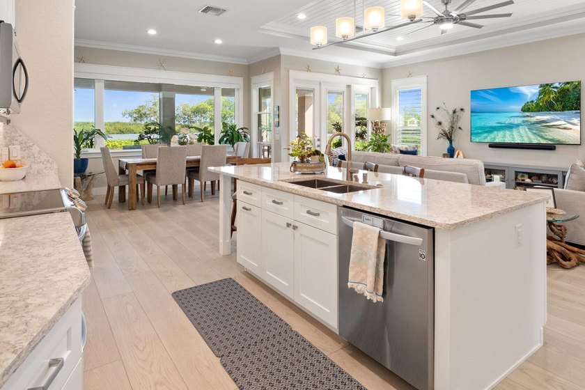 This exceptional, nearly new custom waterfront residence on - Beach Home for sale in Hutchinson Island, Florida on Beachhouse.com