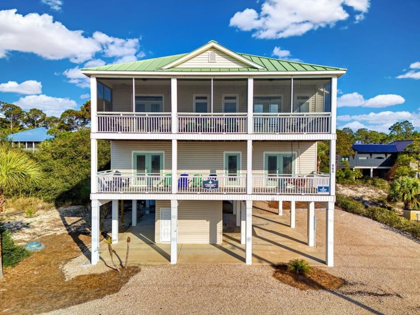 One block to the beach! This fantastic beach home is designed - Beach Home for sale in St. George Island, Florida on Beachhouse.com