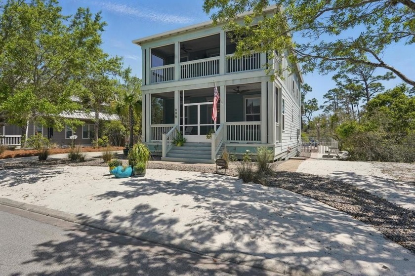 Welcome to 606 Tide Water Drive, one of only nine homes in - Beach Home for sale in Port St Joe, Florida on Beachhouse.com