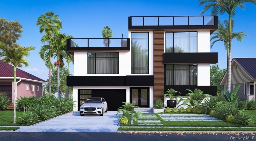 A masterpiece of modern luxury, this brand-new contemporay home - Beach Home for sale in Oceanside, New York on Beachhouse.com
