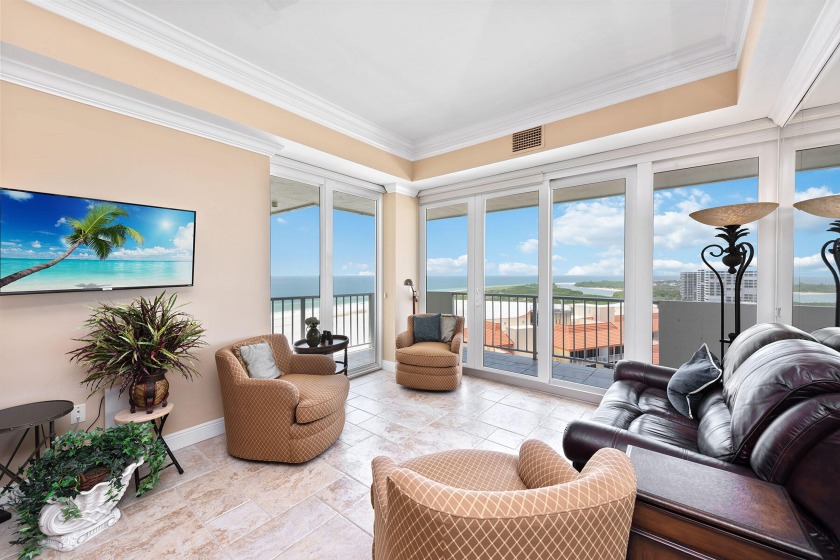 Amazing beach and Gulf views await you in this fabulous top - Beach Condo for sale in Marco Island, Florida on Beachhouse.com