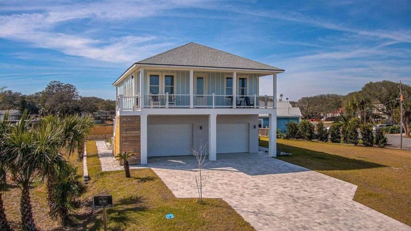 This brand-new canal-front home is a boaters dream, offering - Beach Home for sale in ST Augustine, Florida on Beachhouse.com