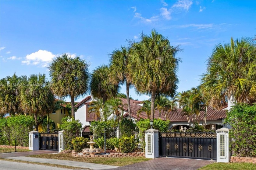 Luxury living in this Waterfront Mediterranean Estate in - Beach Home for sale in Hallandale Beach, Florida on Beachhouse.com