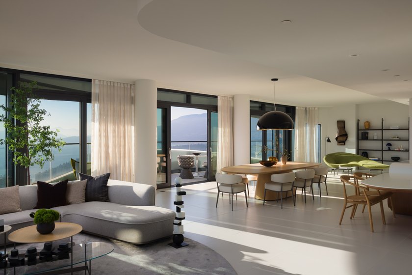 Positioned high above Vancouver within The Butterfly -- the - Beach Home for sale in Vancouver, British Columbia on Beachhouse.com