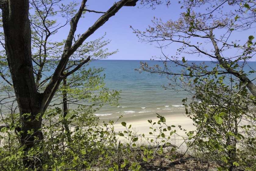 Over 6 acres of serene, wooded land with 100 feet of private - Beach Acreage for sale in Covert, Michigan on Beachhouse.com