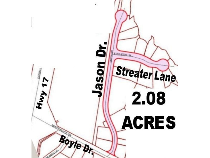 2.08 acre parcel for sale. Two easement areas known as: Jason - Beach Acreage for sale in Pawleys Island, South Carolina on Beachhouse.com