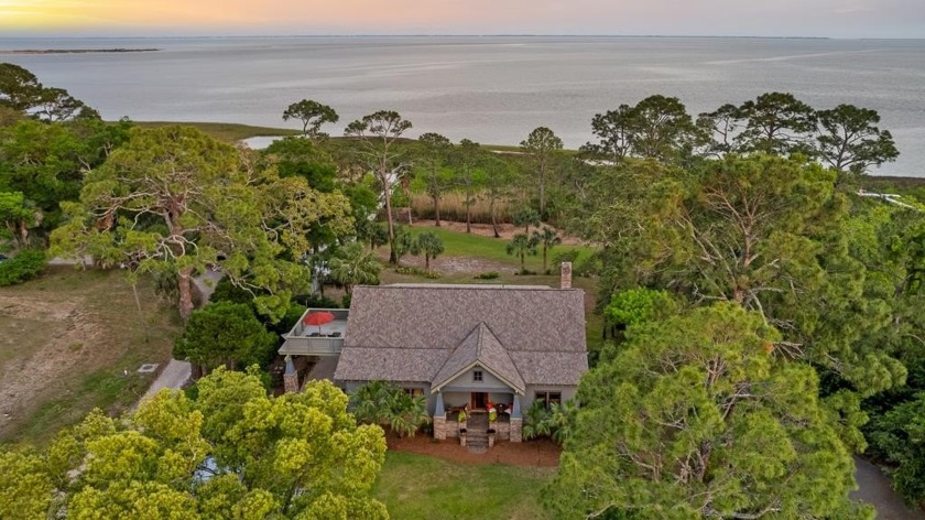 Located on over an acre on the Apalachicola Bay, this exquisite - Beach Home for sale in Apalachicola, Florida on Beachhouse.com