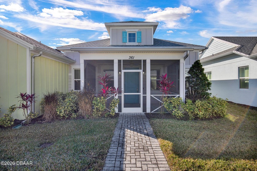 Great buy on a very nicely appointed Bamboo Cottage nestled in - Beach Home for sale in Daytona Beach, Florida on Beachhouse.com