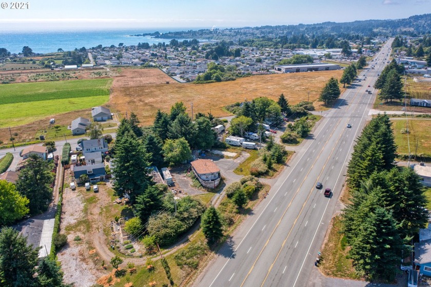 Just about an acre of land zoned residential/commercial with - Beach Lot for sale in Brookings, Oregon on Beachhouse.com