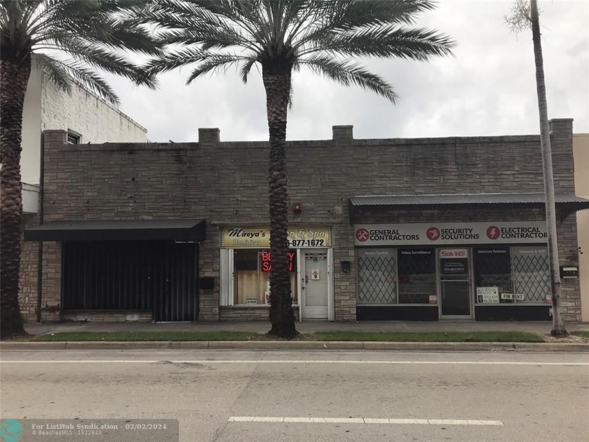 Owner will finance with 25% down. 2 properties included in this - Beach Commercial for sale in Dania, Florida on Beachhouse.com