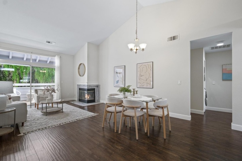 *Soaring ceilings and an extended patio with serene green views - Beach Condo for sale in San Jose, California on Beachhouse.com