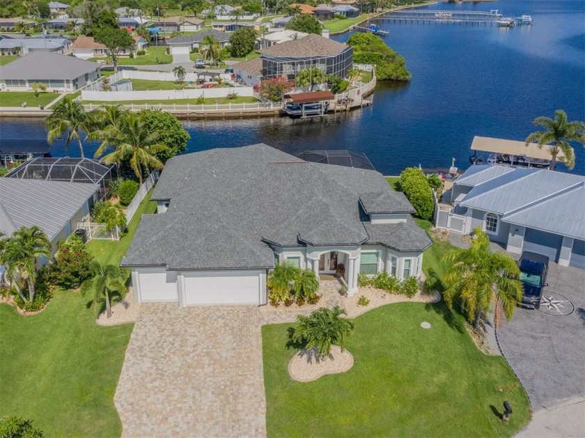 WHY WAIT TO BUILD?? 2018 GULF ACCESS, WATERFRONT home is TURNKEY - Beach Home for sale in Port Charlotte, Florida on Beachhouse.com