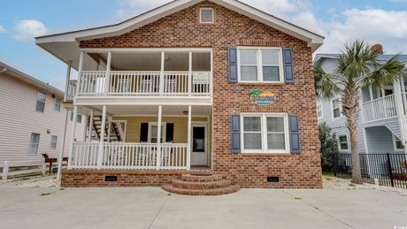 This 6 BR/4 BA private beach home is located directly across the - Beach Home for sale in North Myrtle Beach, South Carolina on Beachhouse.com