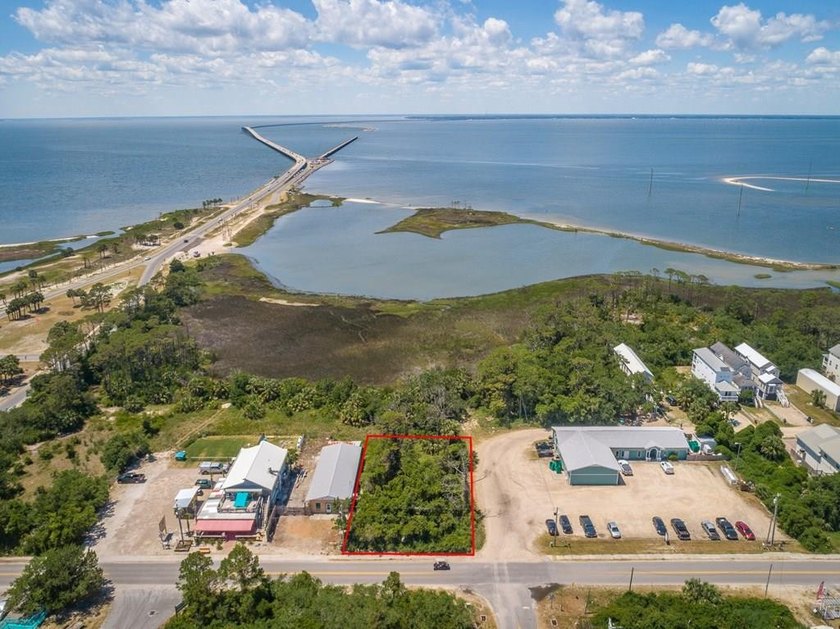 Three commercial lots on a corner. These lots will also have a - Beach Lot for sale in St. George Island, Florida on Beachhouse.com