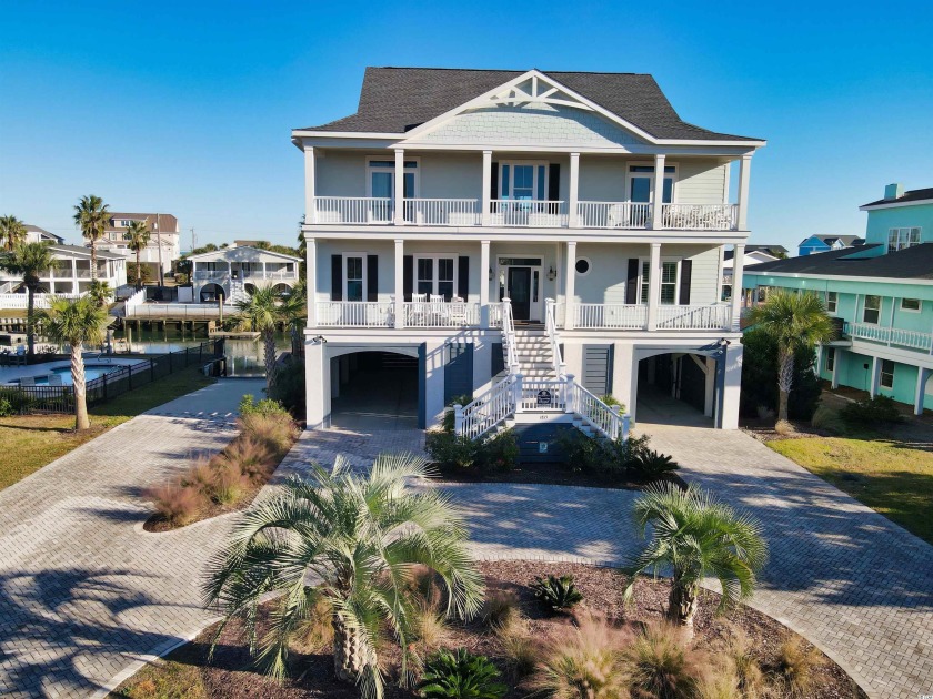 As you enter the beautiful front door, you immediately know this - Beach Home for sale in Garden City Beach, South Carolina on Beachhouse.com