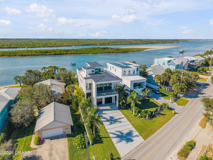 A rare intersection of modern architecture, true deep-water - Beach Home for sale in New Smyrna Beach, Florida on Beachhouse.com