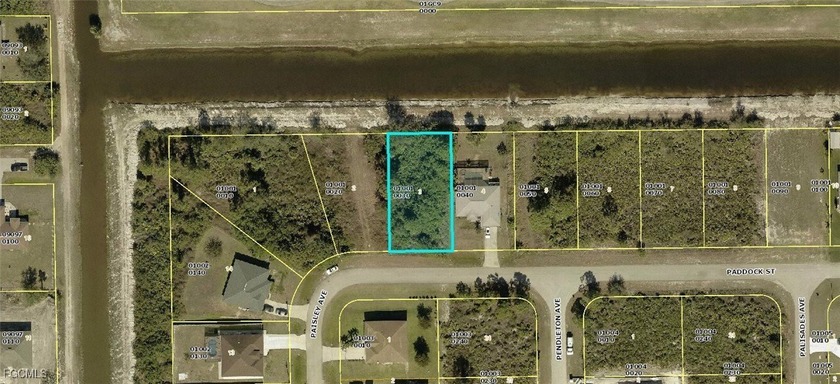 Location! Location! This is a .28 acre lot across the canal from - Beach Lot for sale in Lehigh Acres, Florida on Beachhouse.com
