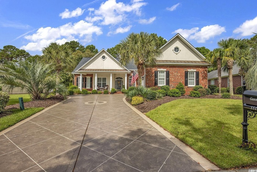 This beautiful brick and stucco home has it all.  As soon as you - Beach Home for sale in North Myrtle Beach, South Carolina on Beachhouse.com