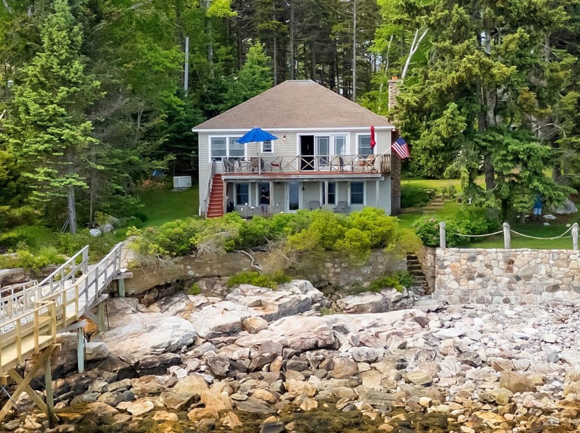 Nestled in the pines of the coveted Spruce Point neighborhood - Beach Home for sale in Boothbay Harbor, Maine on Beachhouse.com
