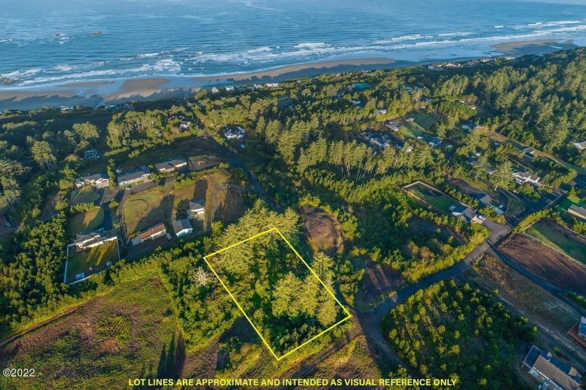 Large corner lote build your dream home! .72 acre lot in Seal - Beach Lot for sale in Seal Rock, Oregon on Beachhouse.com