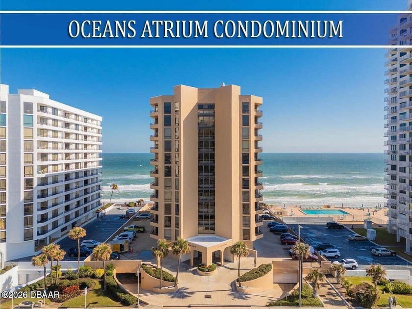 Welcome to Oceans Atrium #301! SELLER FINANCING AVAILABLE. This - Beach Condo for sale in Daytona Beach, Florida on Beachhouse.com