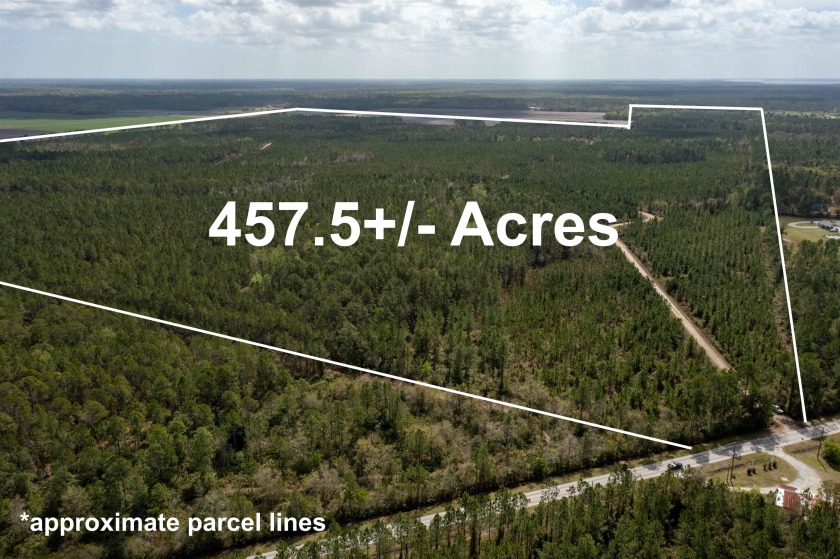 This 457.5 Acre Parcel In Highly Desirable St Johns County With - Beach Acreage for sale in St Augustine, Florida on Beachhouse.com