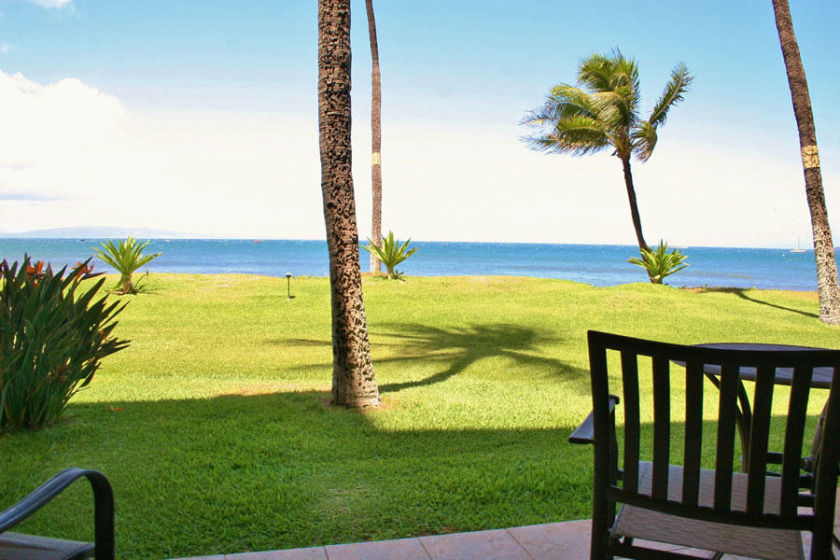 Beach Front Living Can Be Yours!! - Sugar Beach #121 - Beach Vacation Rentals in Kihei, Maui, Hawaii on Beachhouse.com