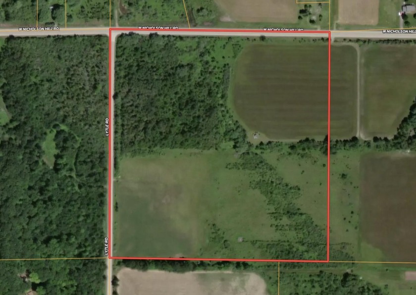 Located at the corner of W Nicholson Hill Road and Lytle Road - Beach Acreage for sale in Ossineke, Michigan on Beachhouse.com