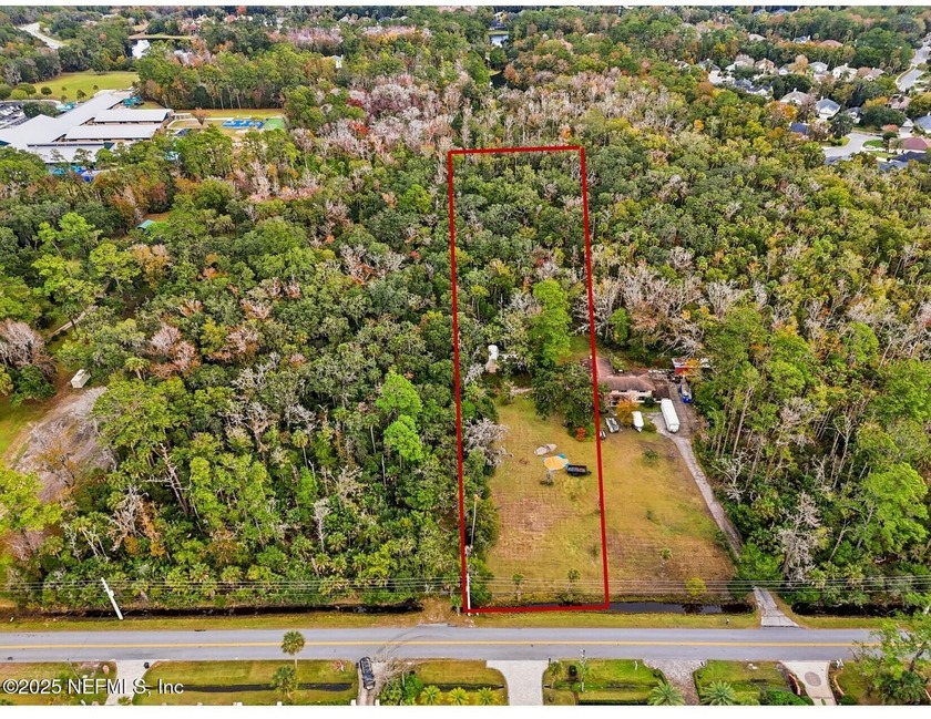 Rare opportunity to build your dream home on desirable Roscoe - Beach Acreage for sale in Ponte Vedra Beach, Florida on Beachhouse.com