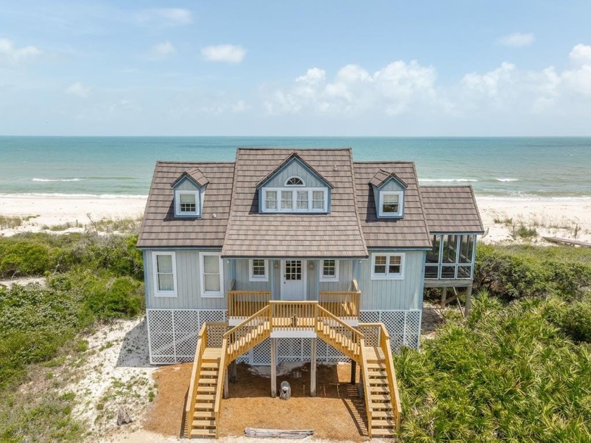 Charming beachfront Cape Cod style home in the St. George - Beach Home for sale in St. George Island, Florida on Beachhouse.com