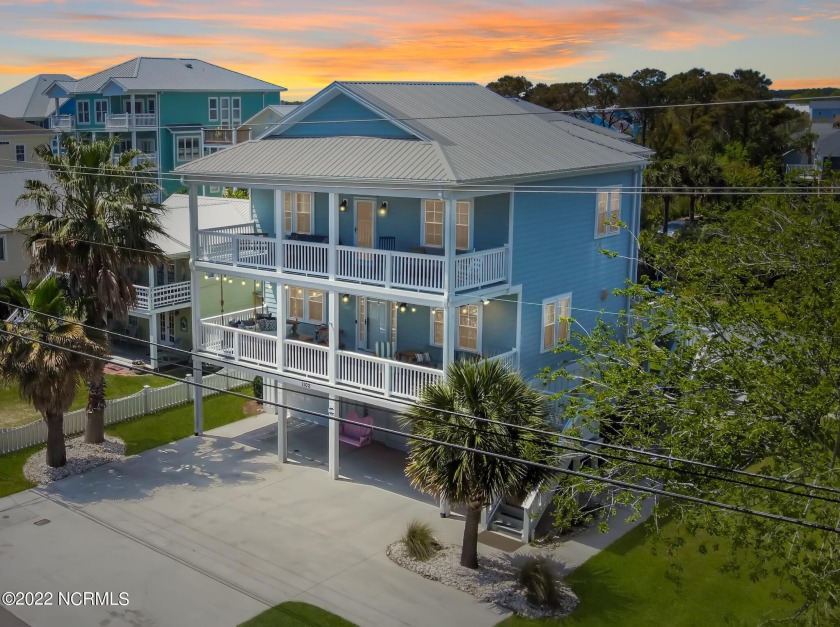 This stunning beach home offers Ocean Views and it sits on a lot - Beach Home for sale in Carolina Beach, North Carolina on Beachhouse.com