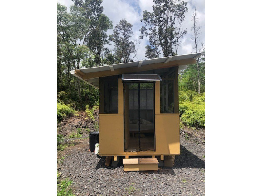 Here's your newly built cabin in the woods. A great start on the - Beach Lot for sale in Pahoa, Hawaii on Beachhouse.com