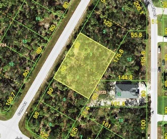 Build your dream home on this oversized DOUBLE LOT offering just - Beach Lot for sale in Port Charlotte, Florida on Beachhouse.com