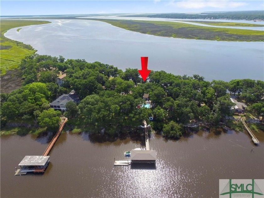 This stunning deep-water home with views from the front and back - Beach Home for sale in Richmond Hill, Georgia on Beachhouse.com