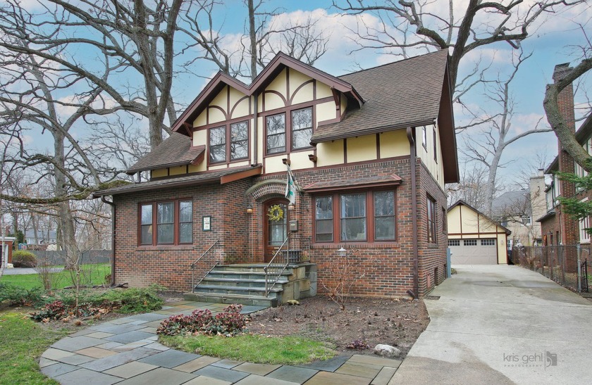 This absolutely charming brick tudor home on one of Waukegan's - Beach Home for sale in Waukegan, Illinois on Beachhouse.com