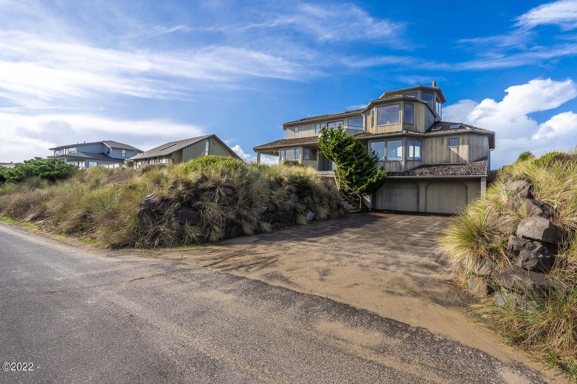 Salishan architecturally design home with panoramic ocean, bay & - Beach Home for sale in Gleneden Beach, Oregon on Beachhouse.com