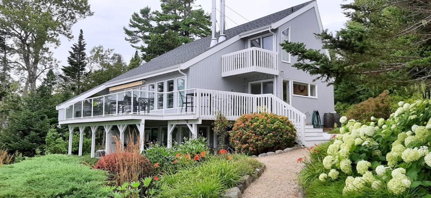 Contemporary oceanfront home, picturesque setting surrounded by - Beach Home for sale in Chester Basin,  on Beachhouse.com