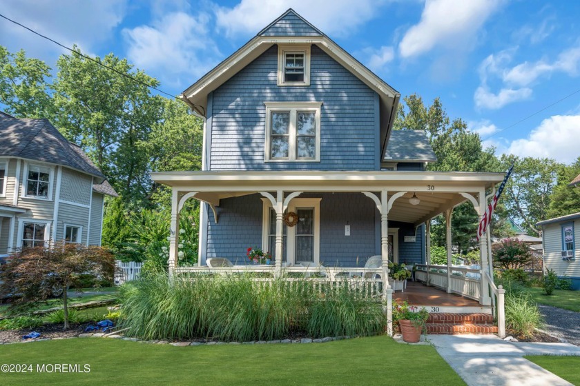 Come take a look at this beautifully restored Victorian with a - Beach Home for sale in Manasquan, New Jersey on Beachhouse.com