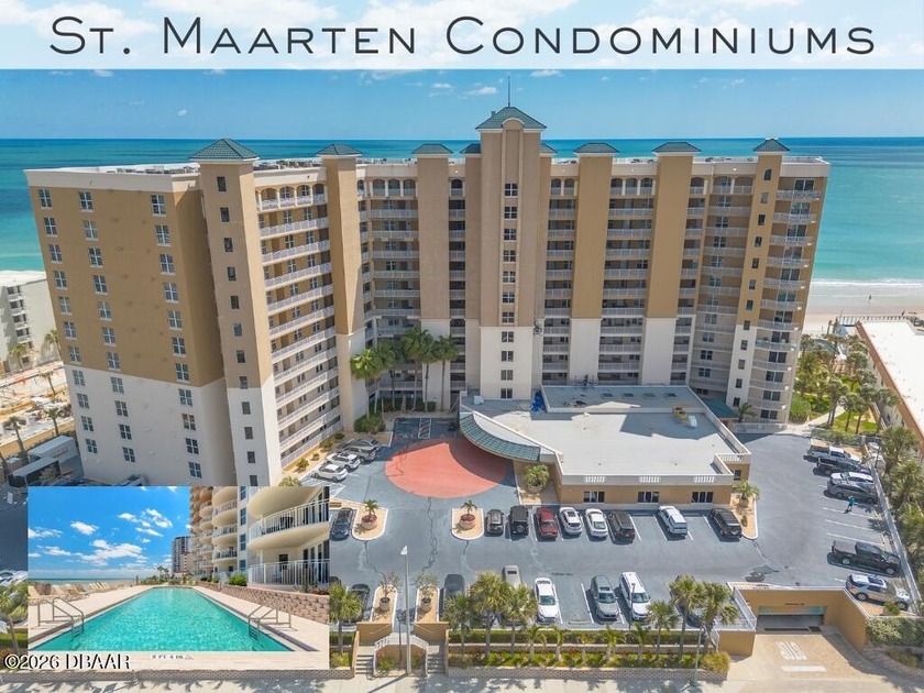 St. Maarten - This inviting three-bedroom, three-bath residence - Beach Condo for sale in Daytona Beach, Florida on Beachhouse.com