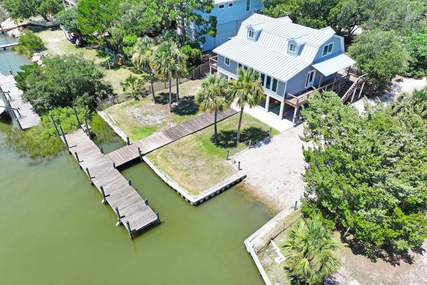 Is having a PRIVATE BOAT RAMP at your St. George Island dream - Beach Home for sale in St. George Island, Florida on Beachhouse.com